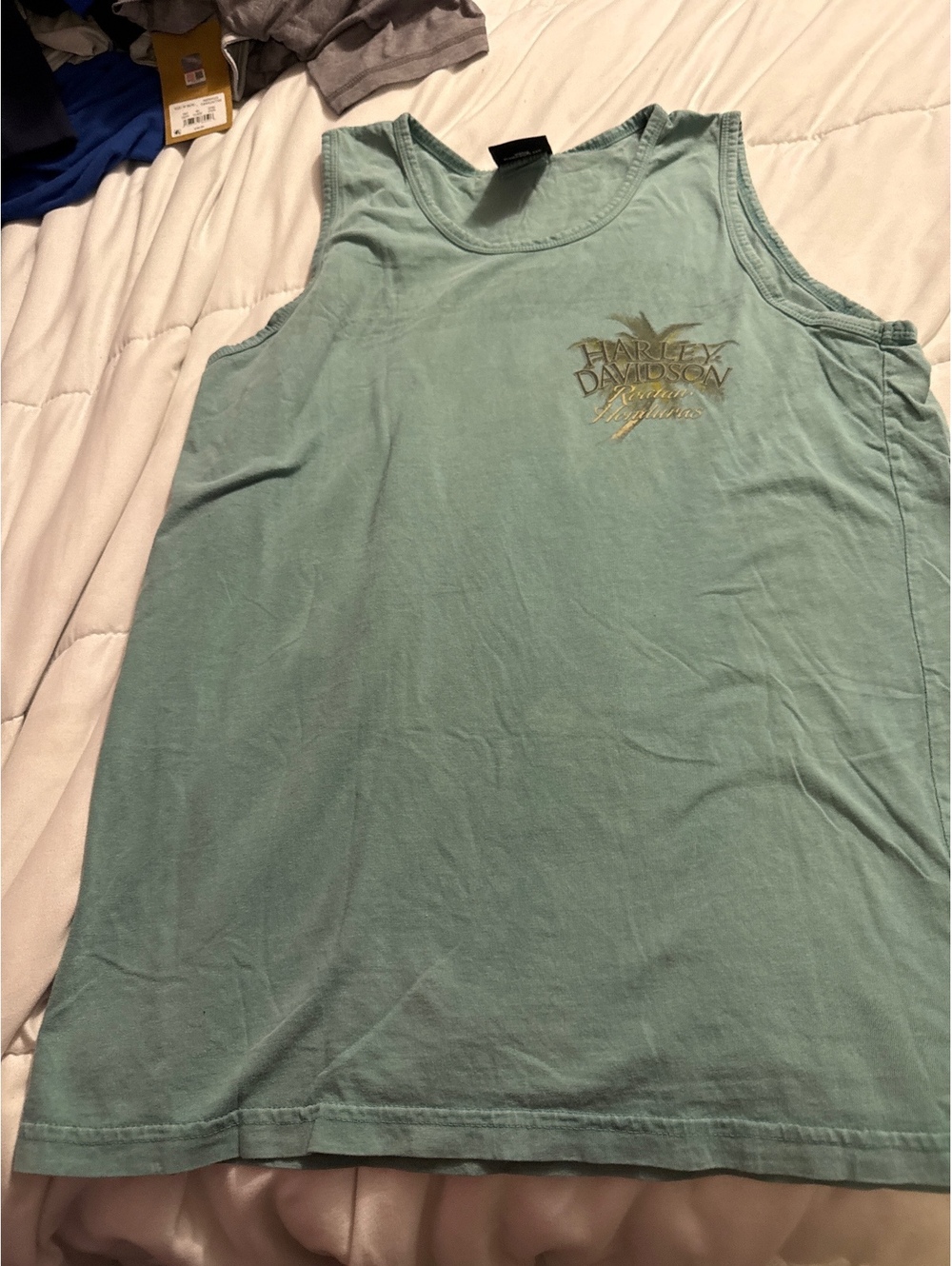 Harley-Davidson Men's Sleeveless Tank Top Size S Ratan Honduras